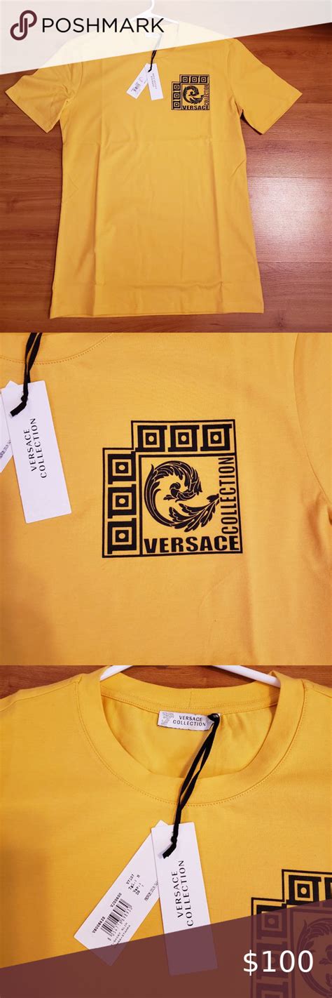 versace mens shirt poshmark|Versace collection men shirt.